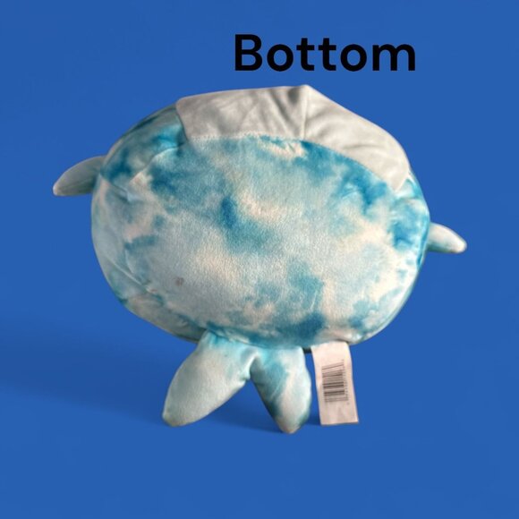 Squishmallows Danika The Blue Crinkle Tie-Dye Dolphin Stuffed Toy 12" Inch Plush - Picture 5 of 6